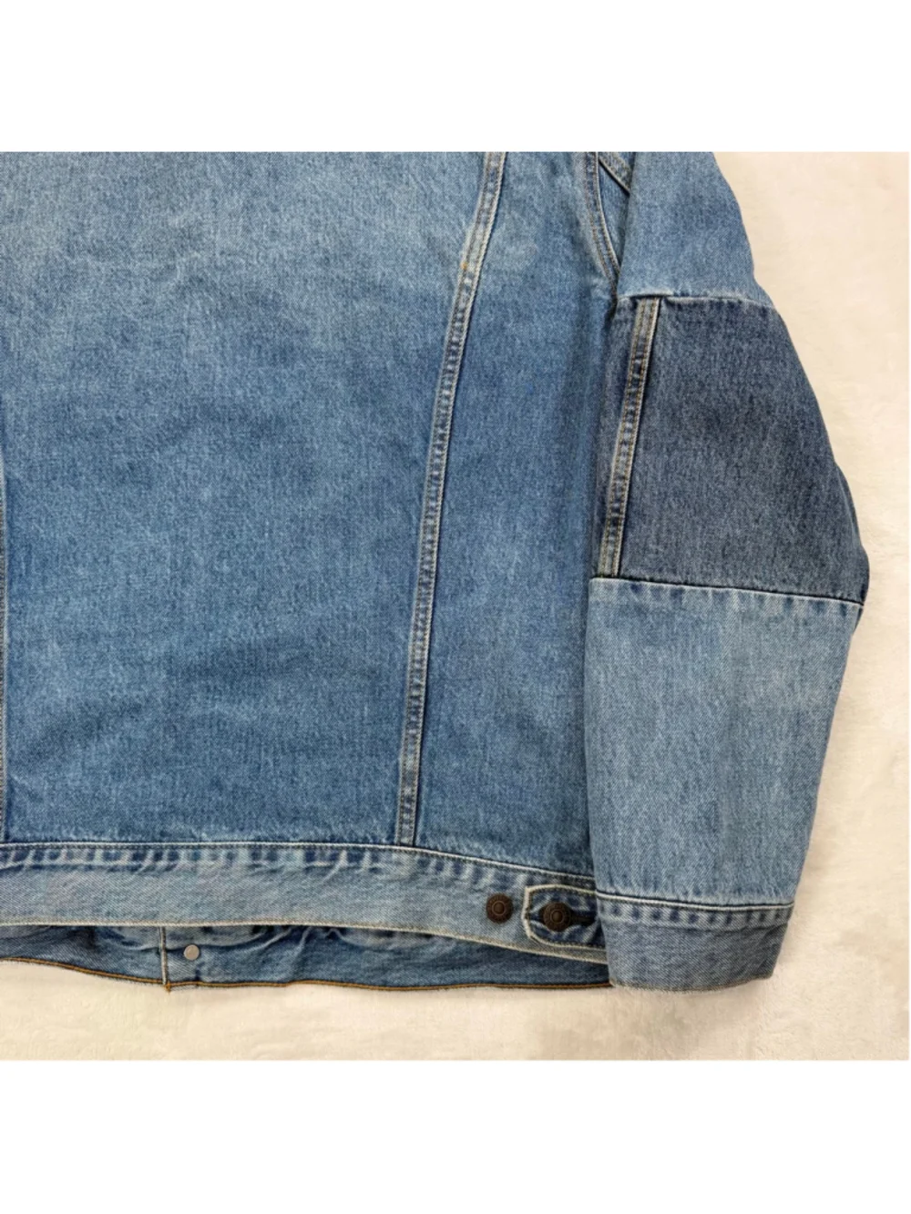 Levi’s 36082-0001 Denim Trucker Jacket Men’s XXL Button Front Oversized